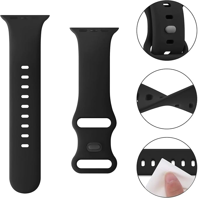 SOFT SILICON SPORT STRAP FOR APPLE WATCH BAND 38mm 40mm 41mm SOFT SILICON SPORT STRAP FOR APPLE WATCH BAND 38mm 40mm 41mm